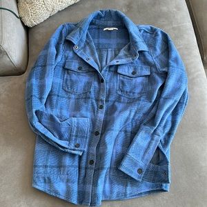 Fleece button down